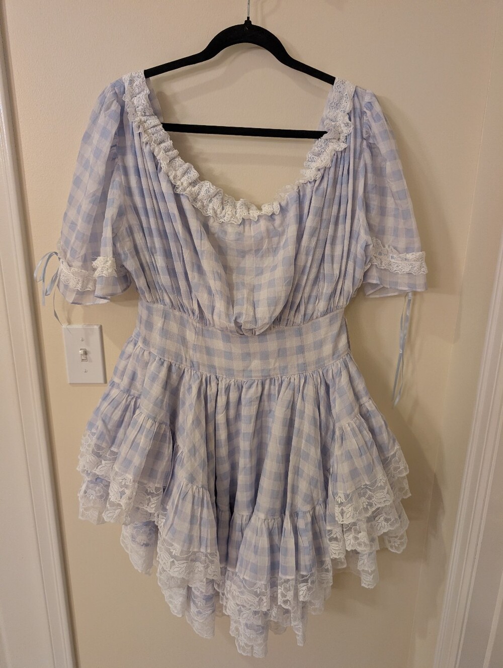 Selkie | NWT The Dairy Gingham Shipwreck Dress - Picture 2 of 7